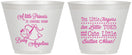 Custom Baby Shower 9 oz Wine Frosted Cups - Little Princess | 90066