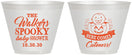 Custom Baby Shower 9 oz Wine Frosted Cups - Cuteness Halloween | 90089