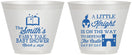 Custom Baby Shower 9 oz Wine Frosted Cups - Little Knight | 90175