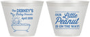 Custom Baby Shower 9 oz Wine Frosted Cups - Little Peanut | 90180