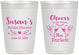 Personalized Bridal Shower 10 oz Frosted Cups - Future Mrs | 100005