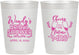 Personalized Bridal Shower 10 oz Frosted Cups - Future Mrs | 100011