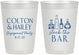 Personalized Engagement 10 oz Frosted Cups - Stock The Bar | 10005
