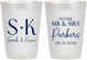 Personalized Engagement 10 oz Frosted Cups - Future Mr And Mrs | 10012