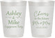 Personalized Engagement 10 oz Frosted Cups - Future Mr And Mrs | 10014
