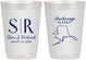 Personalized Wedding 10 oz Frosted Cups - Alaska | 101