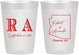 Personalized Wedding 10 oz Frosted Cups - Arizona | 102