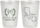 Personalized Wedding 10 oz Frosted Cups - California | 104