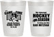 Personalized Bar Mitzvah 10 oz Frosted Cups - 13th Birthday Hockey | 110006