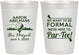 Personalized Bar Mitzvah 10 oz Frosted Cups - 13th Birthday Golf | 110010