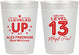 Personalized Bar Mitzvah 10 oz Frosted Cups - 13th Birthday Video Game | 110014