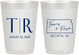 Personalized Wedding 10 oz Frosted Cups - Kansas | 115