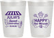 Personalized Bat Mitzvah 10 oz Frosted Cups - 12th Birthday Cupcake | 120010