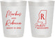 Personalized Wedding 10 oz Frosted Cups - Mississippi | 123