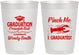 Personalized Graduation 10 oz Frosted Cups - Class Of 2027 Crawfish Boil | 130001