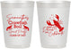 Personalized Graduation 10 oz Frosted Cups - Class Of 2027 Crawfish Boil | 130002