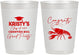 Personalized Graduation 10 oz Frosted Cups - Class Of 2027 Crawfish Boil | 130003