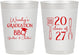 Personalized Graduation 10 oz Frosted Cups - Class Of 2027 Bbq | 130008