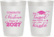 Personalized Graduation 10 oz Frosted Cups - Class Of 2027 Tassel Hassel | 130013