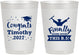 Personalized Graduation 10 oz Frosted Cups - Class Of 2027 Done With Bs | 130025