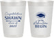 Personalized Graduation 10 oz Frosted Cups - Class Of 2027 Adventure Begin | 130048