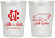 Personalized Wedding 10 oz Frosted Cups - North Carolina | 132