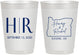 Personalized Wedding 10 oz Frosted Cups - Oregon | 136