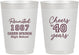 Personalized Class Reunion 10 oz Frosted Cups - Class Of 1987 40 Year | 140003