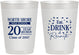Personalized Class Reunion 10 oz Frosted Cups - Class Of 2007 20 Year | 140006