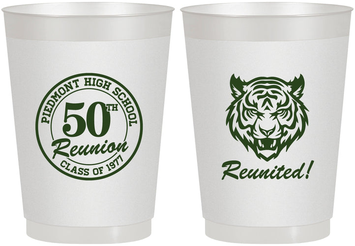 Personalized Class Reunion 10 oz Frosted Cups - Class Of 1977 50 Year | 140009