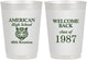 Personalized Class Reunion 10 oz Frosted Cups - Class Of 1987 40 Year | 140013