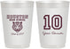 Personalized Class Reunion 10 oz Frosted Cups - Class Of 2017 10 Year | 140015