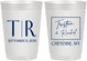 Personalized Wedding 10 oz Frosted Cups - Wyoming | 149