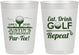 Personalized Retirement 10 oz Frosted Cups - Eat Drink Golf Repeat | 150005