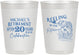 Personalized Retirement 10 oz Frosted Cups - Fishing Reeling In | 150007