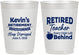 Personalized Retirement 10 oz Frosted Cups - Teacher | 150022
