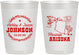 Personalized Wedding 10 oz Frosted Cups - Arizona | 152