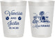 Personalized Wedding 10 oz Frosted Cups - Hawaii | 160