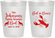 Personalized Family Reunion 10 oz Frosted Cups - Crawfish Boil | 160005