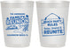Personalized Family Reunion 10 oz Frosted Cups - Beach Reunite | 160011