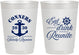 Personalized Family Reunion 10 oz Frosted Cups - Cruise Anchor | 160028