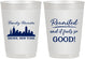 Personalized Family Reunion 10 oz Frosted Cups - New York | 160039