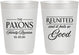 Personalized Family Reunion 10 oz Frosted Cups - Reunited Feels So Good | 160052