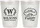 Personalized Family Reunion 10 oz Frosted Cups - Monogram Tree | 160056