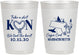 Personalized Wedding 10 oz Frosted Cups - Massachusetts | 170