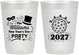 Personalized New Years 10 oz Frosted Cups - 2027 Ball | 170005