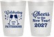Personalized New Years 10 oz Frosted Cups - 2027 Cheers | 170011