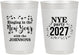 Personalized New Years 10 oz Frosted Cups - 2027 Ringing In | 170013