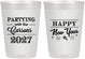 Personalized New Years 10 oz Frosted Cups - 2027 Nye | 170016