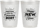Personalized New Years 10 oz Frosted Cups - 2027 Nye | 170020